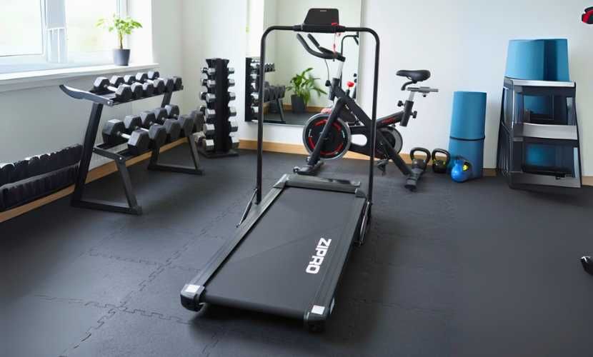 Bieżnia do treningu ZIPRO Domowa Składana Flat Fold 12km/h 110kg NOWA