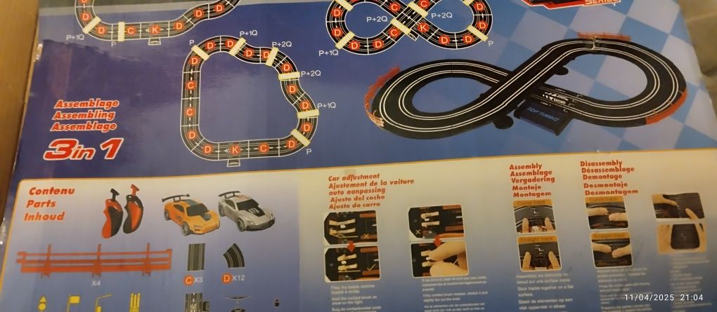 Circuito de corrida para criança