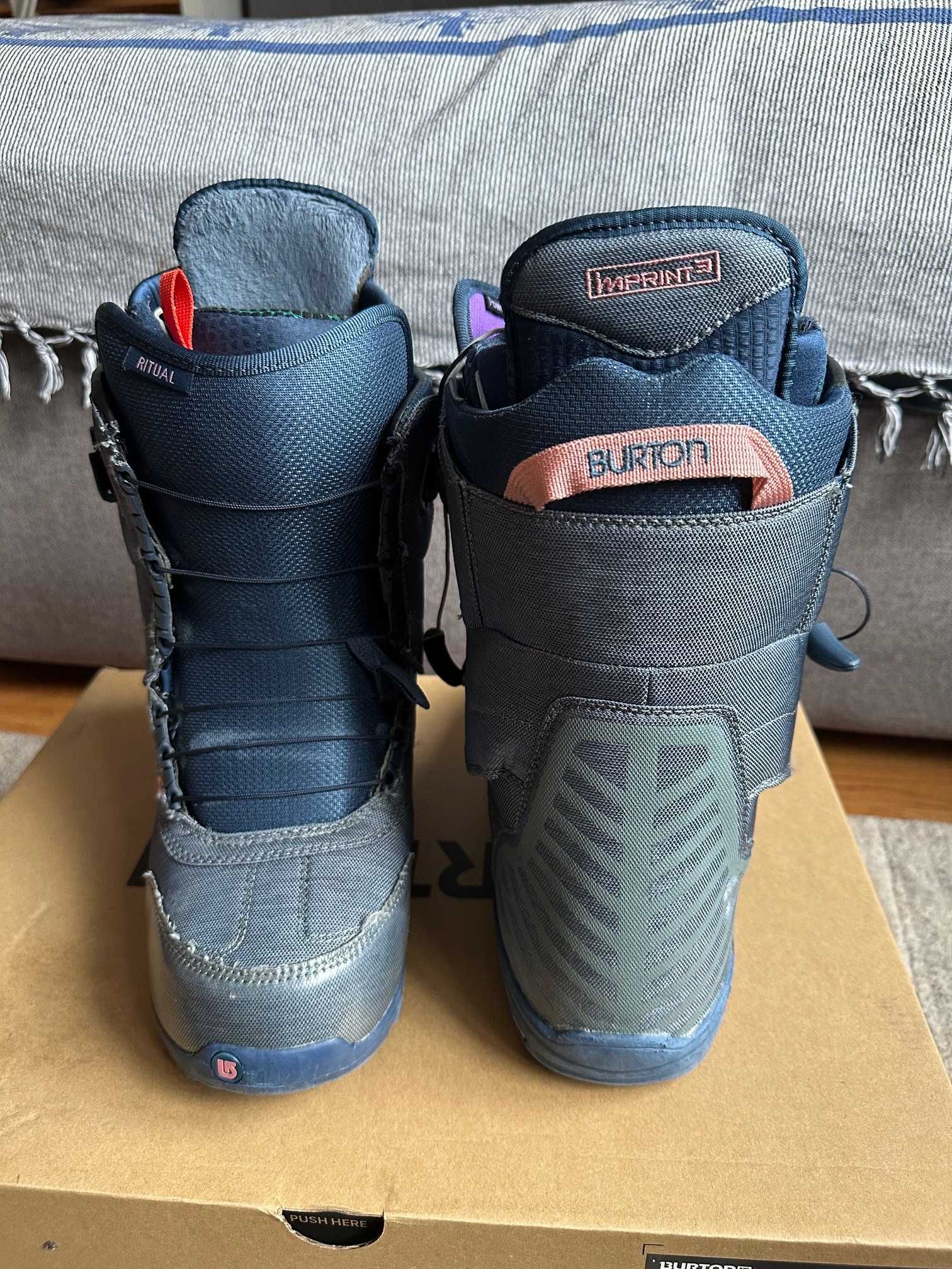 Buty snowboardowe z najwyższej półki BURTON Ritual Denim rozmiar 42