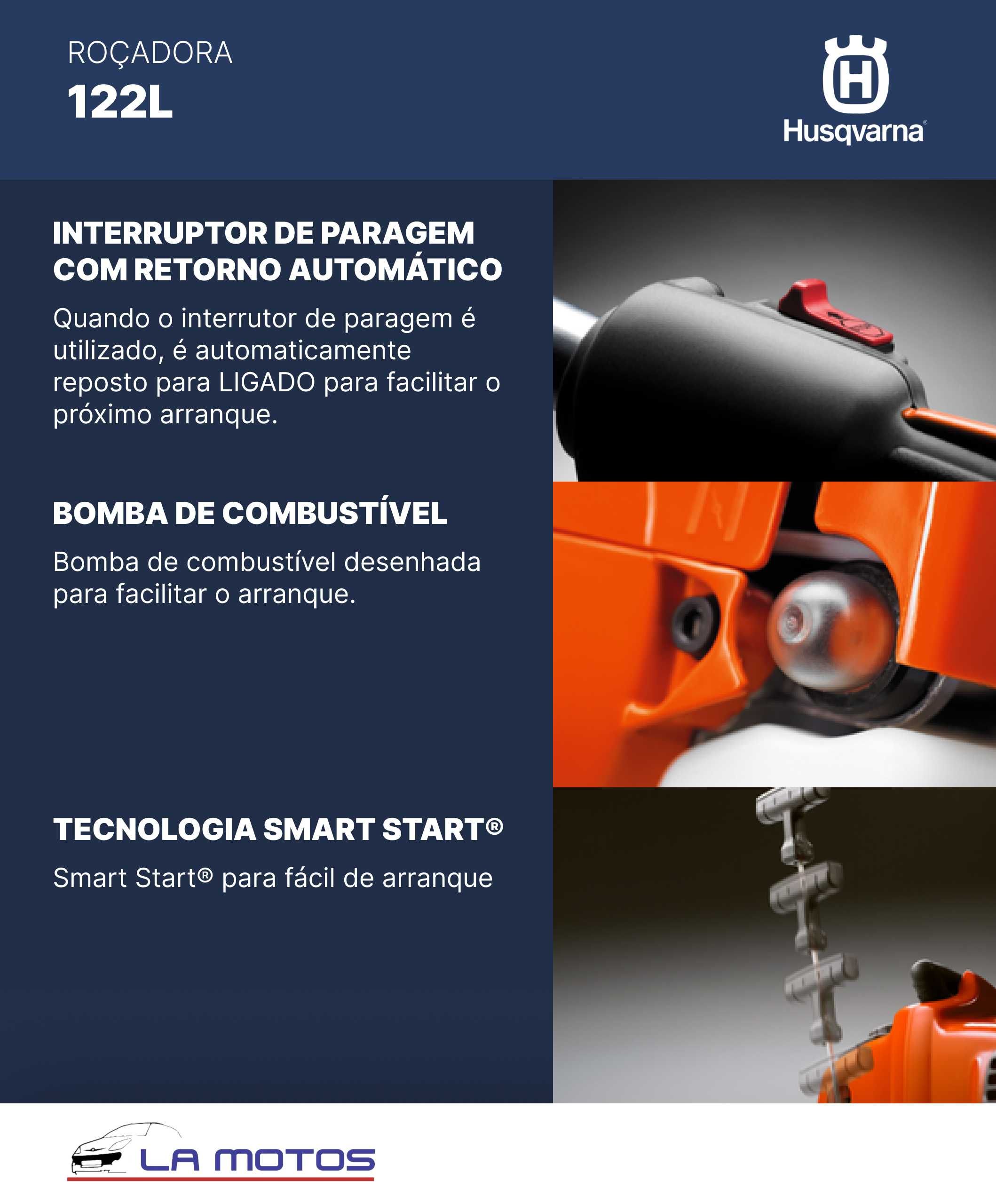 Roçadora Husqvarna 122 L