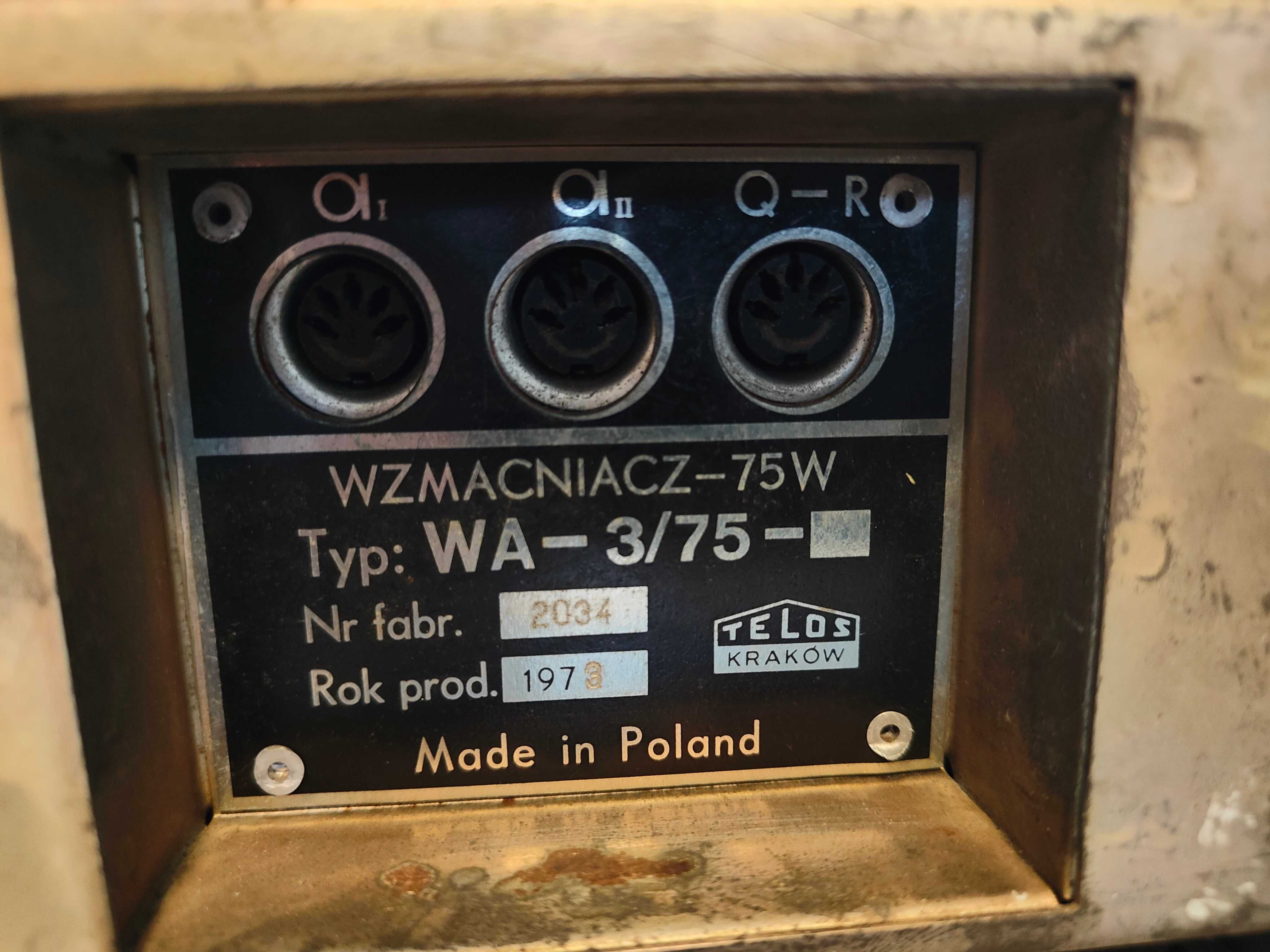 Wzmacniacz Lampowy Telos WA - 3/75