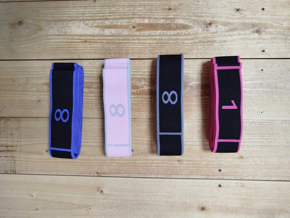 -50% Лента, эспандер, резинка с петлями для растяжки, фитнеса, танцев