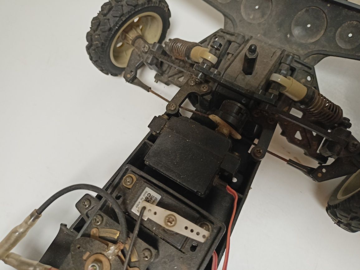Kyosho raider podwozie modelu RC niekompletne