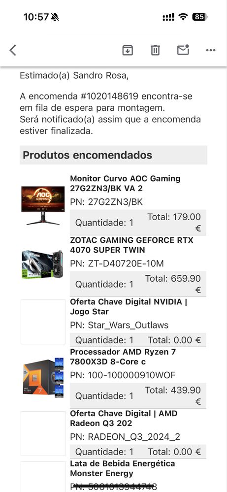 Computador Gaming Setup