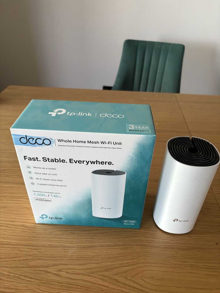TP-Link Deco M4 – Whole Home Mesh Wi-Fi Unit (AC1200)