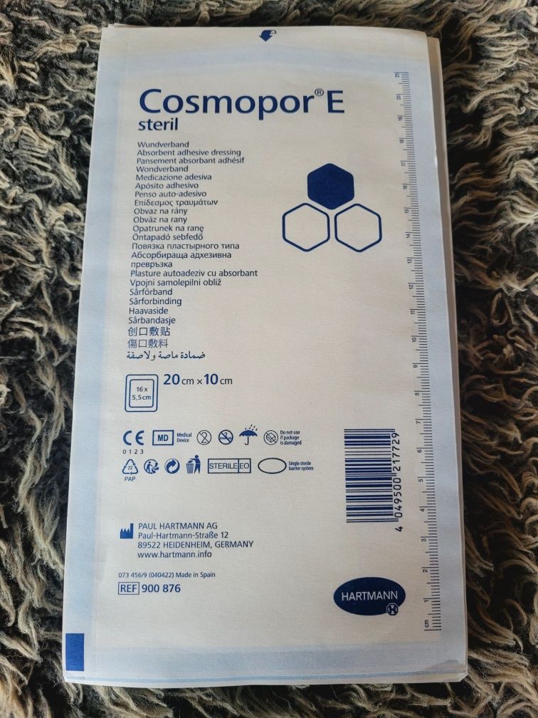 Cosmopor E jałowe opatrunki