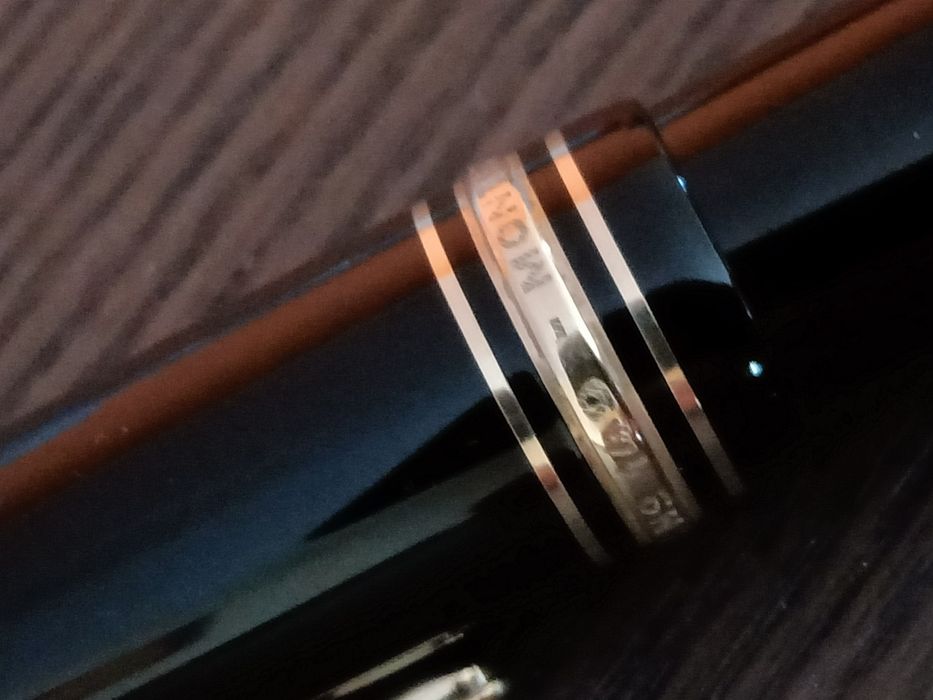 Caneta Montblanc 149 Meisterstuck aparo ouro