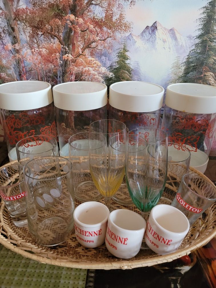 Продам бокалы, рюмки, чайник