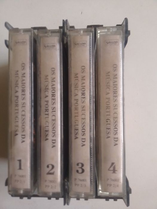 Cassetes das antigas