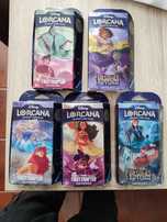 5 Starter pack Lorcana novos selados