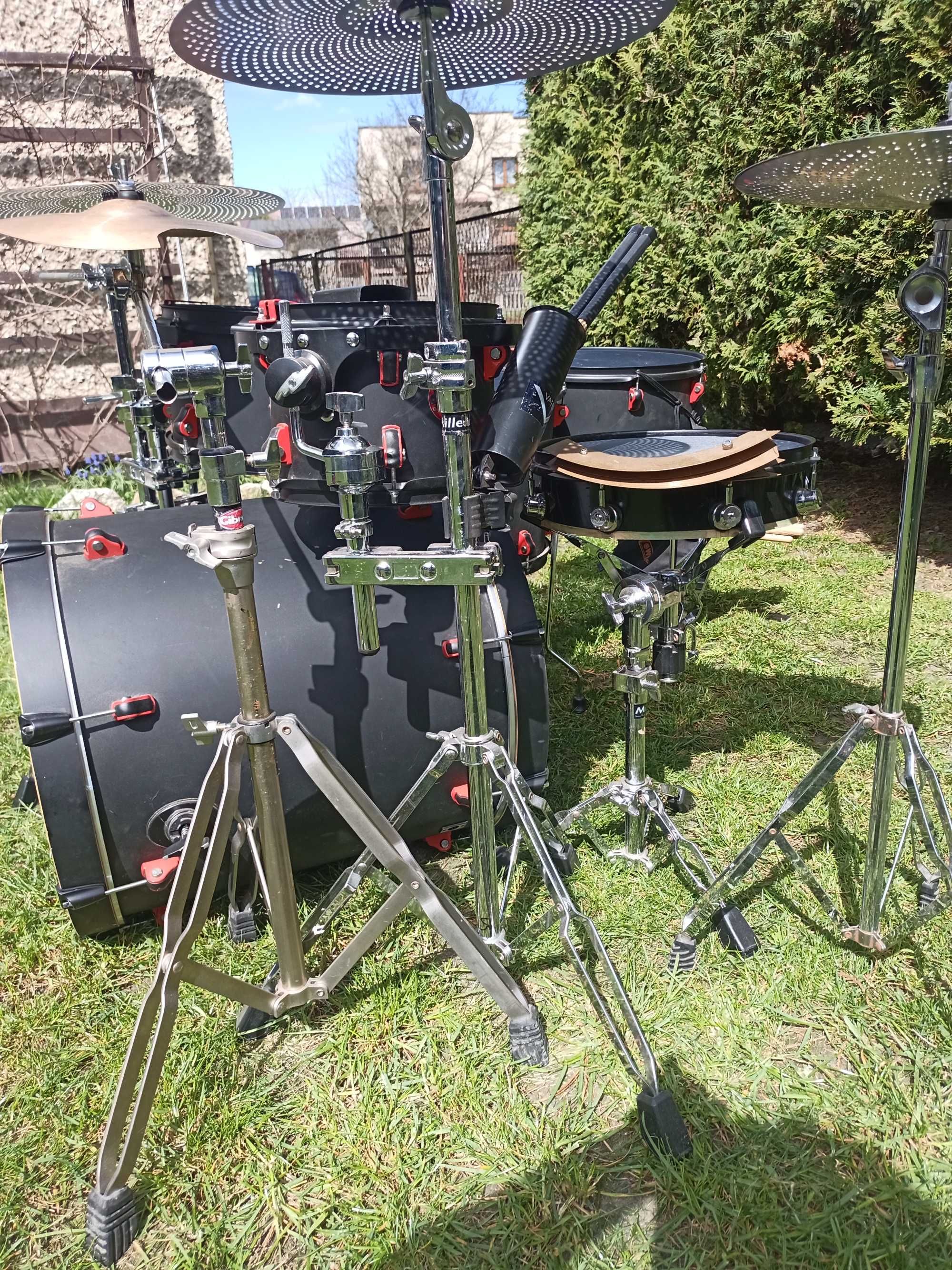 Ddrum hybrid 20,10,12,13,14,16 hardware, blachy. Zawodowe bębny.
