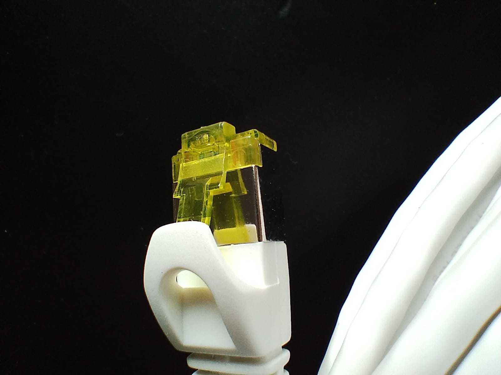 Cabo de rede Ethernet NOVO 20m CAT 7 fino  10 Gbps S/FTP PIMF