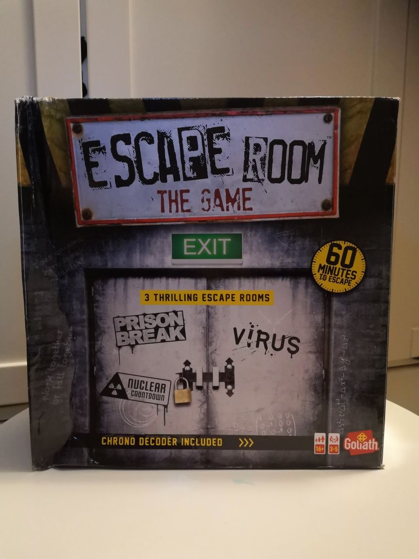 Escape room the game. Prison Break, Virus, Nuclear Countdown. English