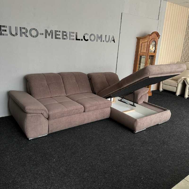БЕЗКОШТОВНА ДОСТАВКА Кутовий новий диван в тканині Німеччина