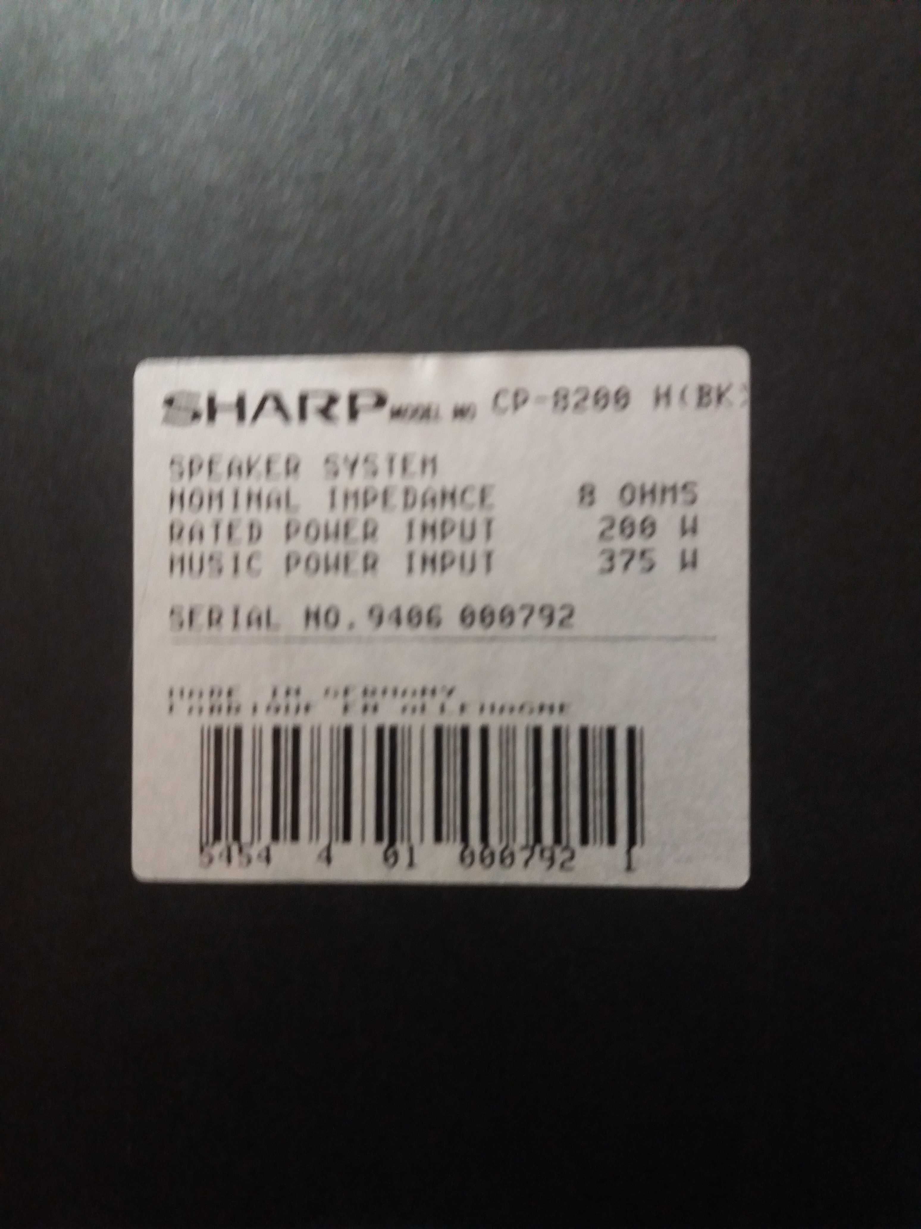 акустика SHARP  CP-8200
