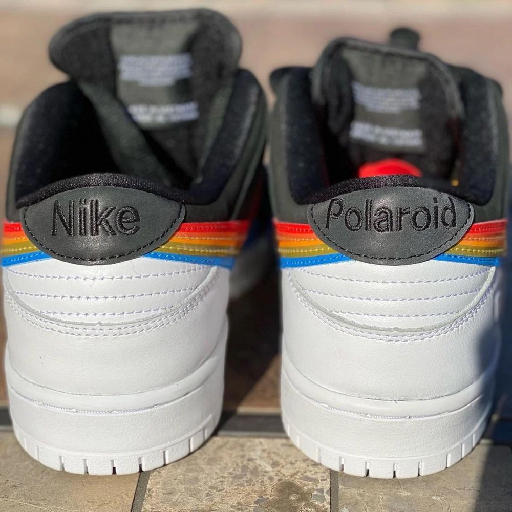 Кросівки Nike SB Dunk Low Polaroid Найк Данки Полароід чорні білі