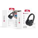FORCELL F-AUDIO Vibe ANC słuchawki bezprzewodowe bluetooth czarne
