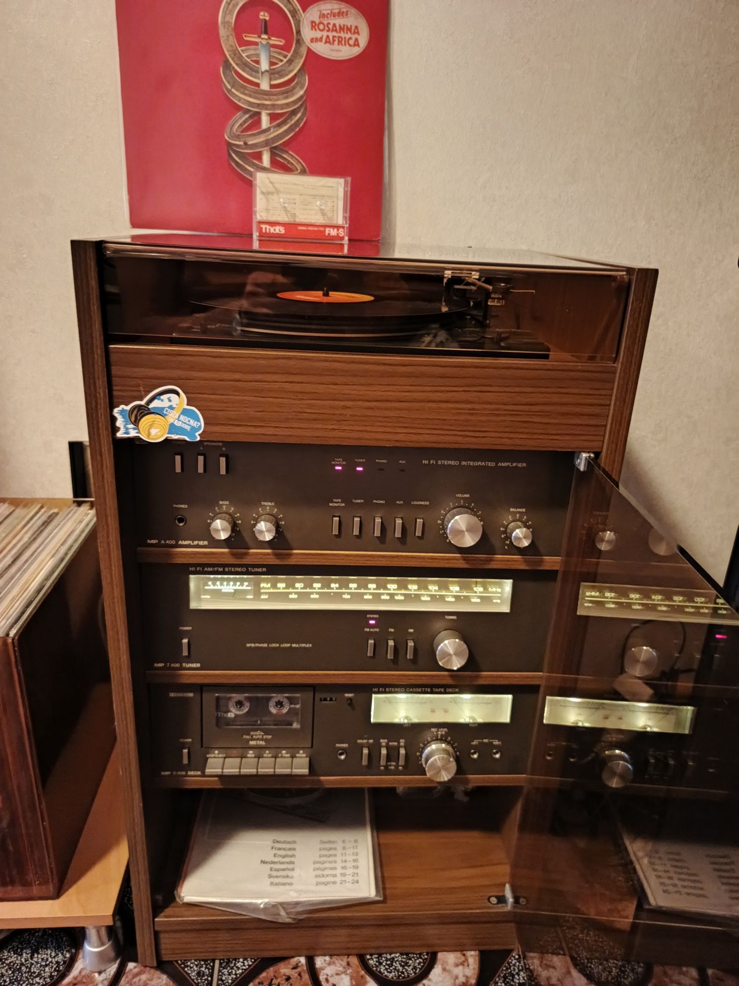 Dual HiFi center Angelika 82 jak nowa wieża vintage