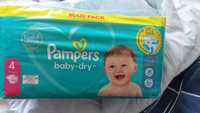 Підгузки для дітей розмір 4 Pampers Baby-Dry BIG PACK Size 4 (m