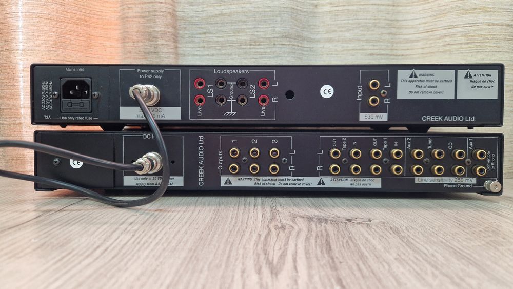 Двоблочний підсилювач CREEK A42+P42