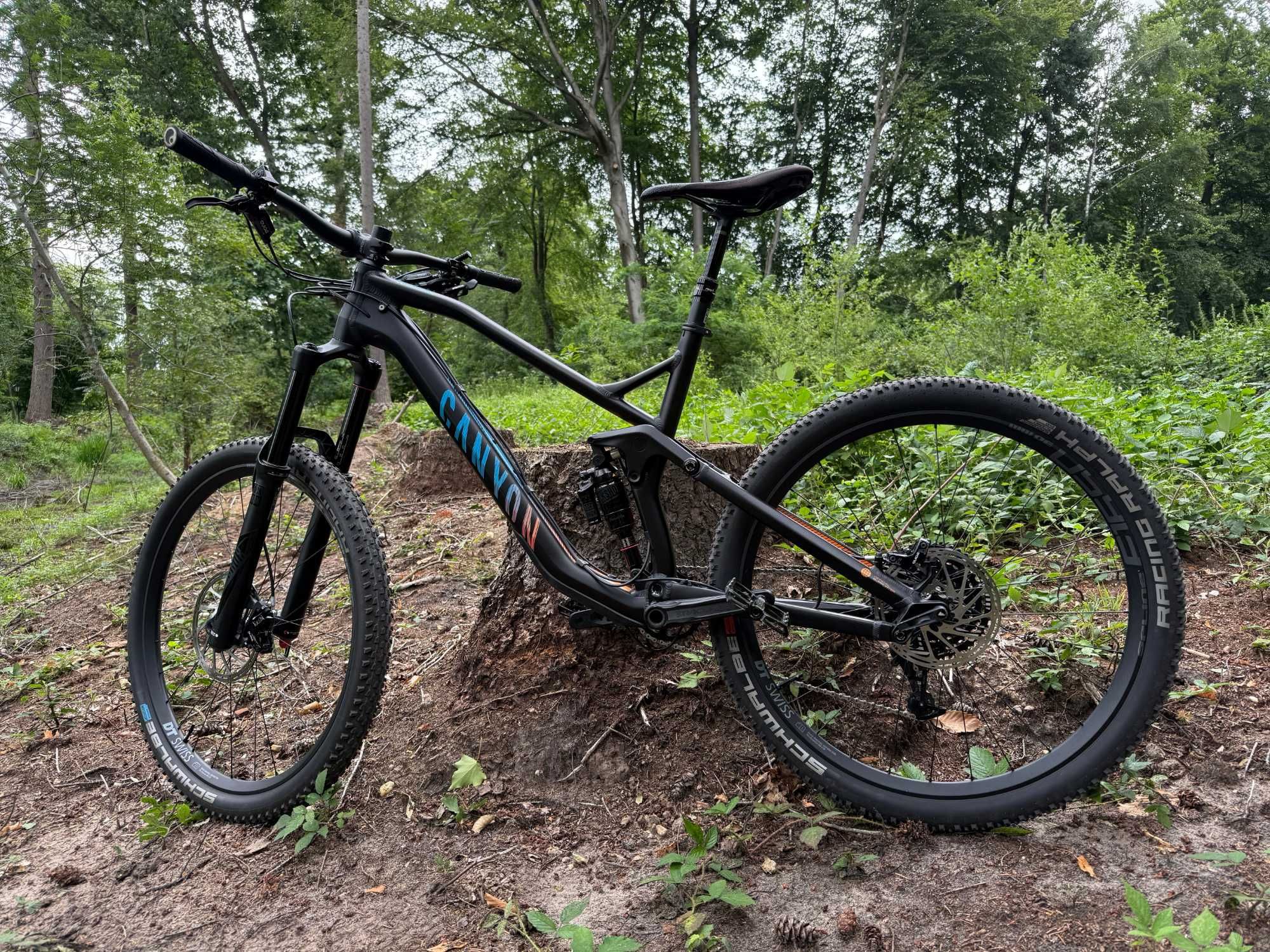 MTB Full Canyon Strive Al 5.0 Race 2017, rama L, kola 27,5