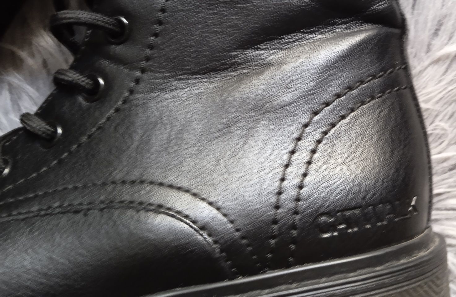 Buty trzewiki glany CATWALK czarne rozm.36