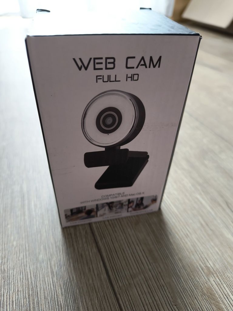 Kamera Kamerka internetowa HD 1080p LED Mikrofon