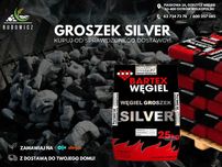 WĘGIEL GROSZEK SILVER bartex mocny 26-28 MJ dostawa HDS