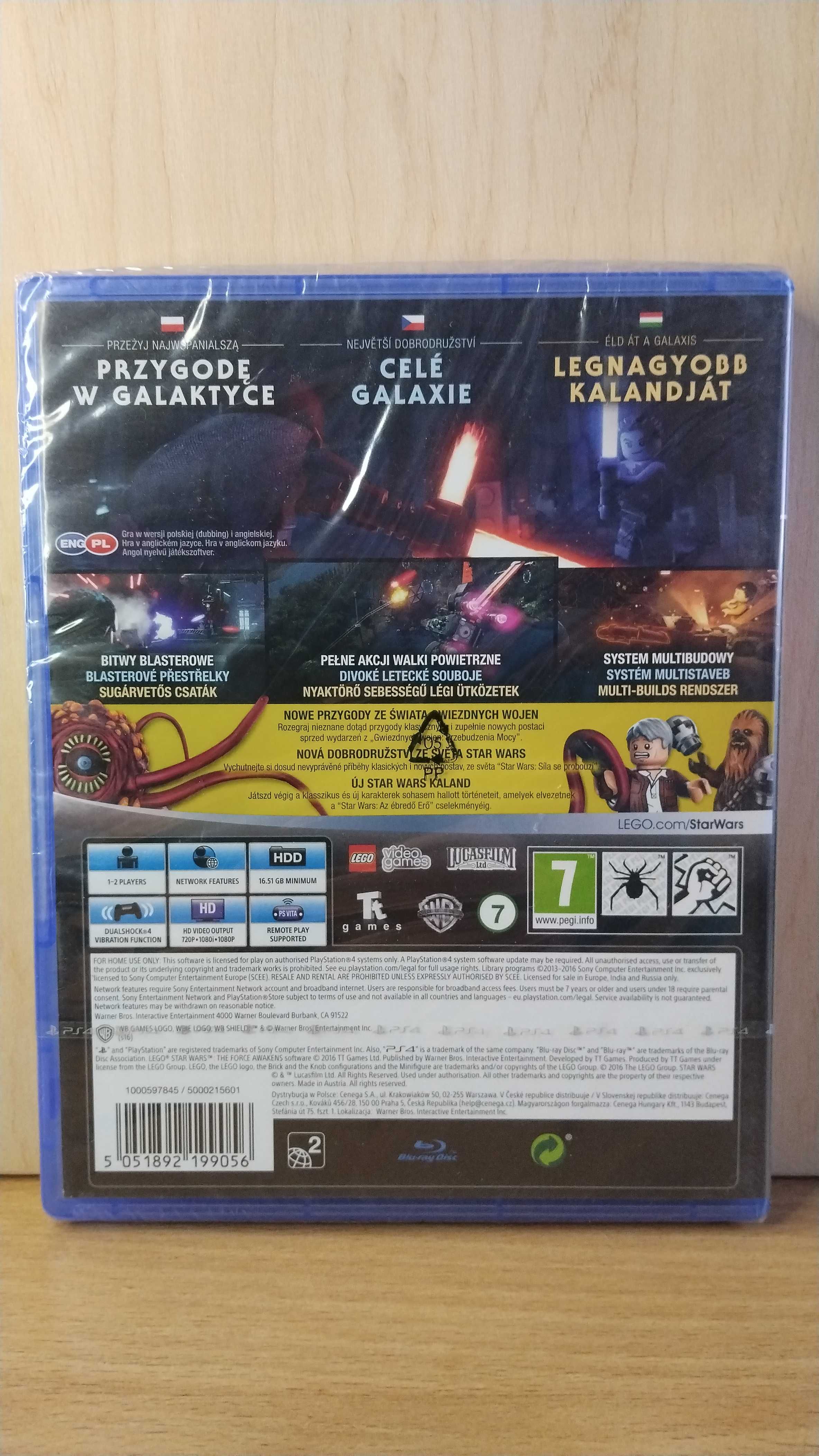 LEGO Star Wars: Przebudzenie Mocy - PlayStation 4.