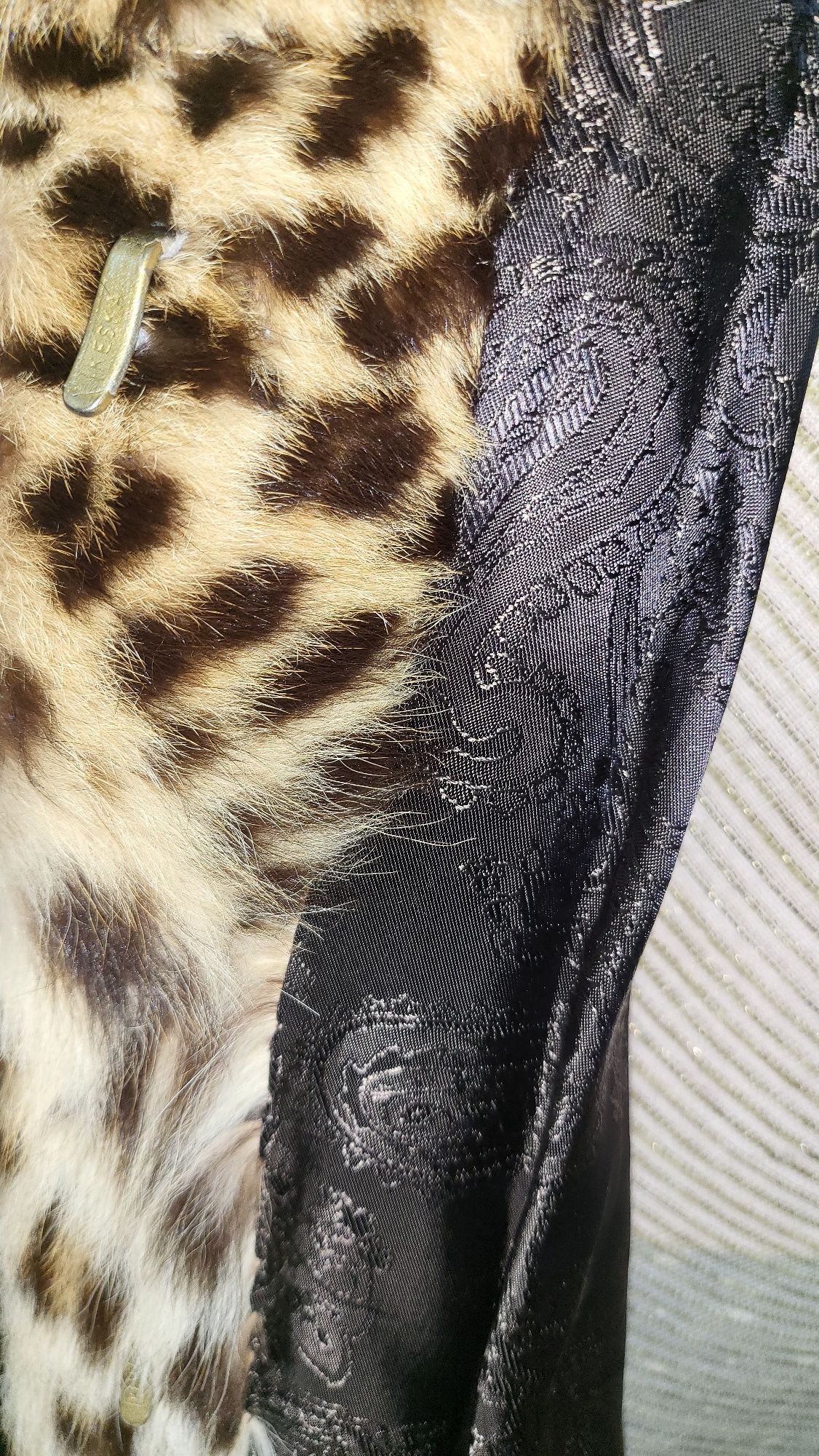 EuMereço! Colete pêlo autêntico de Leopardo