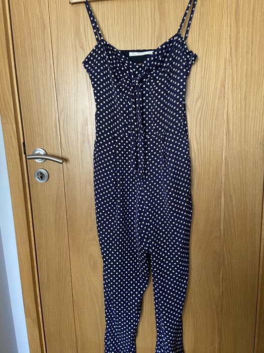 Macacão Zara azul marinho