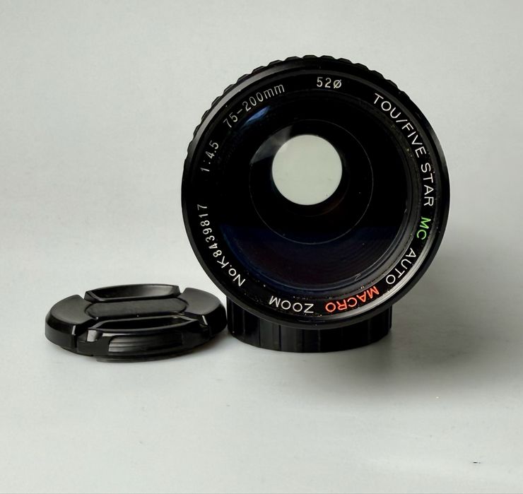 Tou/Five Star MC Auto Macro Zoom 75-200/4.5 байонет canon fd