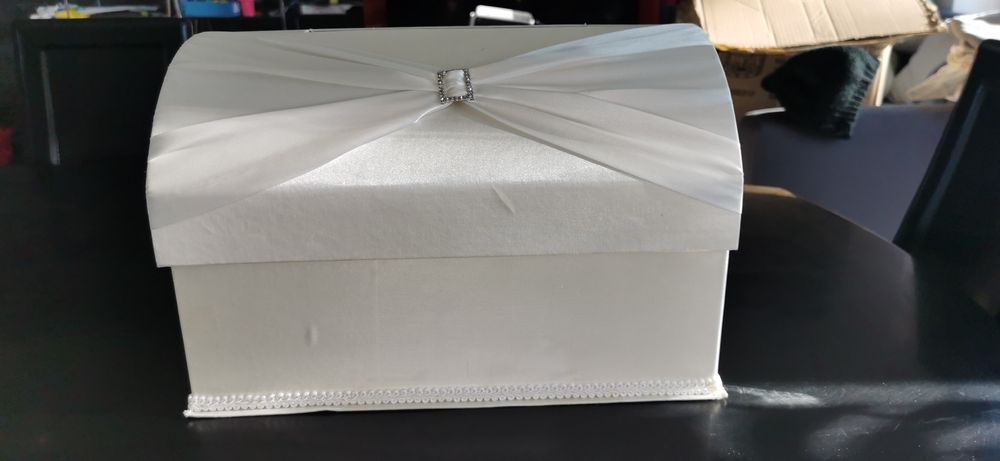 Kufer na koperty Kuferek na prezenty Ślubne Pudełko