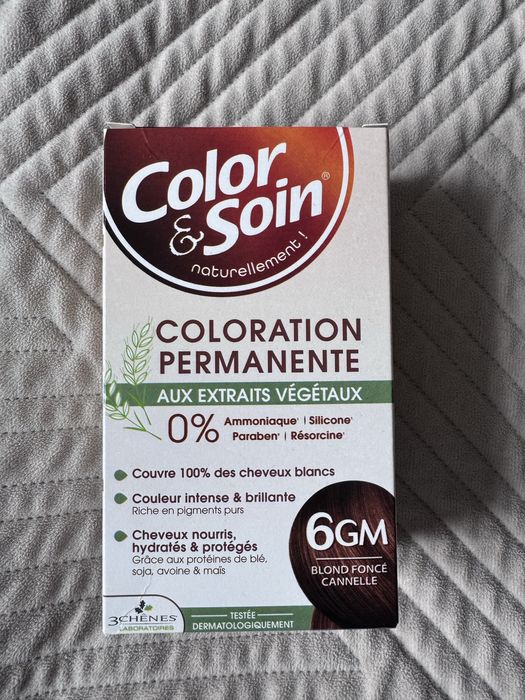 Farba do włosów Color&soin 6GM cynamonowy ciemny blond