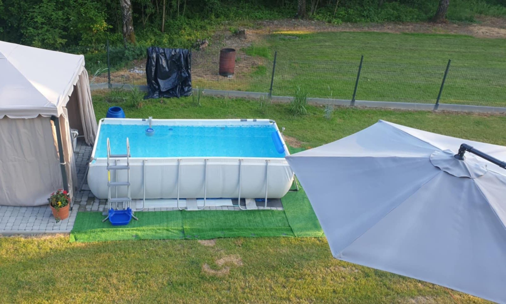 Basen 4x2x1.2 + pompa z filtrem piaskowym