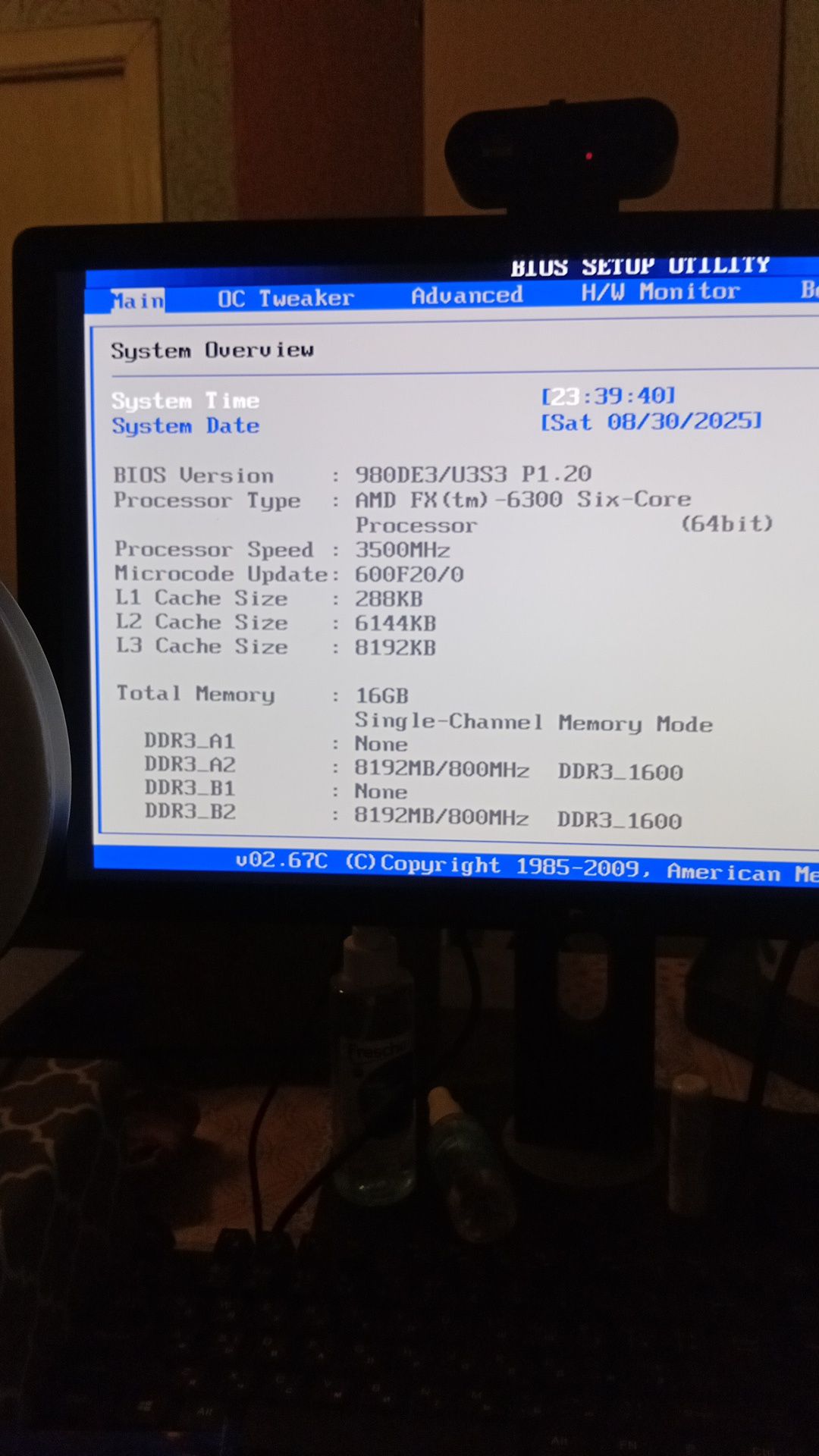 Материнская плата am3 под ддр3 +процессор FX 6300 3.5 МГц+ кулер!
