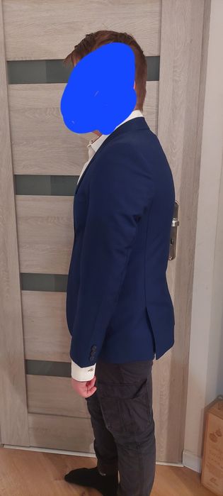 Garnitur granatowy 158