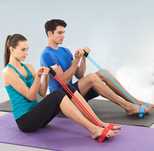 Expander do Ćwiczeń Brzucha Nóg MIĘŚNIE FITNESS GUMY