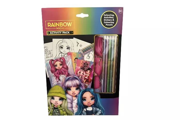 Rainbow High zestaw do kolorowania. Rms. Nowy Produkt