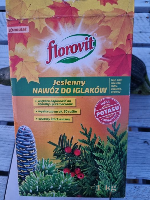 Florovit jesienny nawoz do iglaków