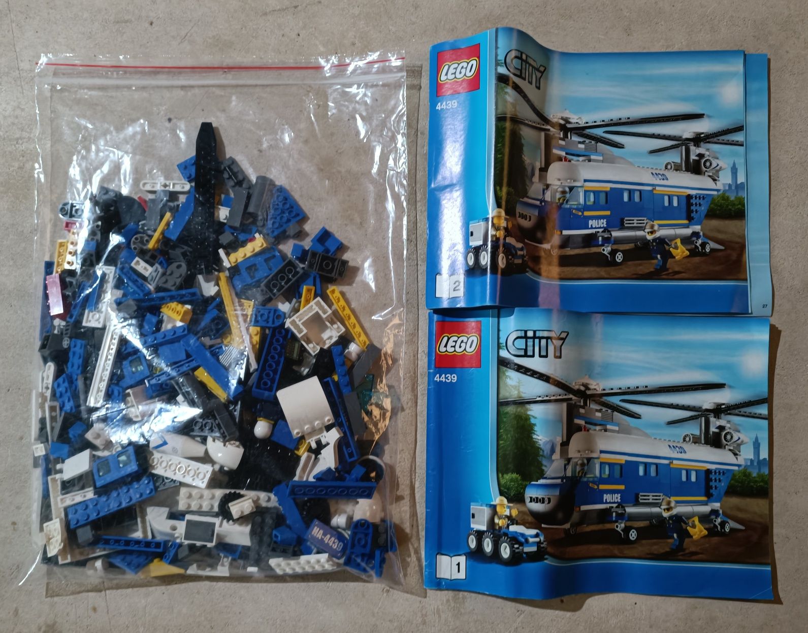 LEGO City 4439 Helikopter policyjny transportowy
