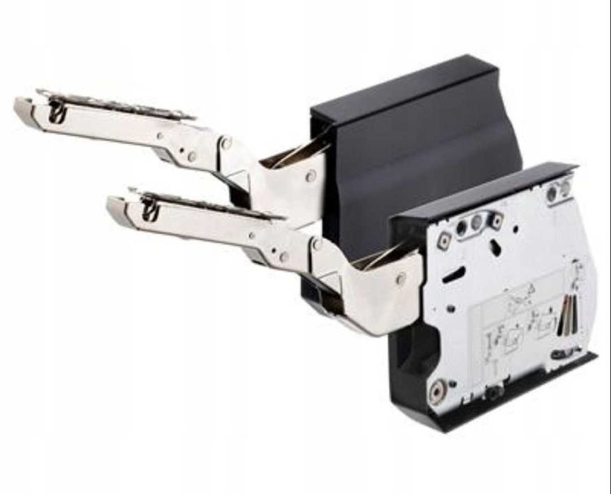 UTRUSTA Dobradiça c/amort p/porta horiz, preto