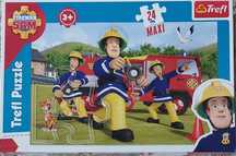 Puzzle Trefl Strażak Sam 24 elementów MAXI