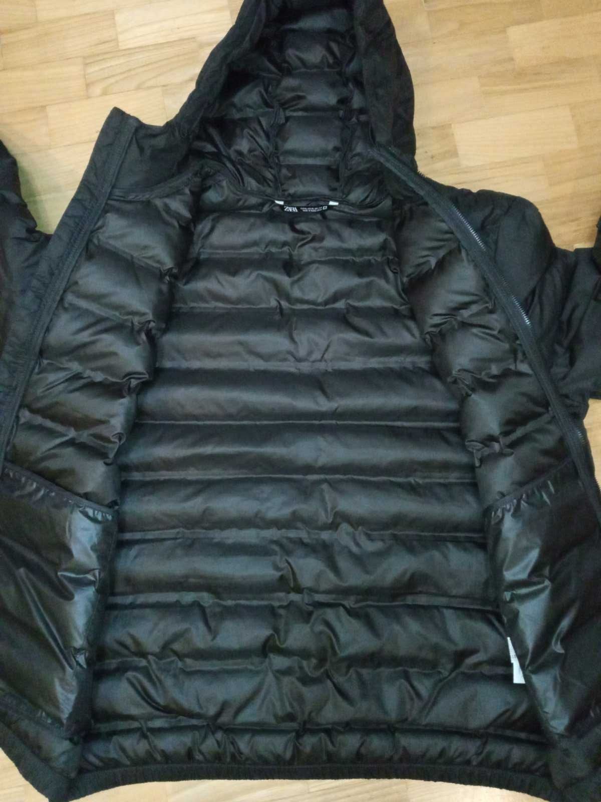 Мужская стеганная куртка Zara оригинал ХЛ весна деми