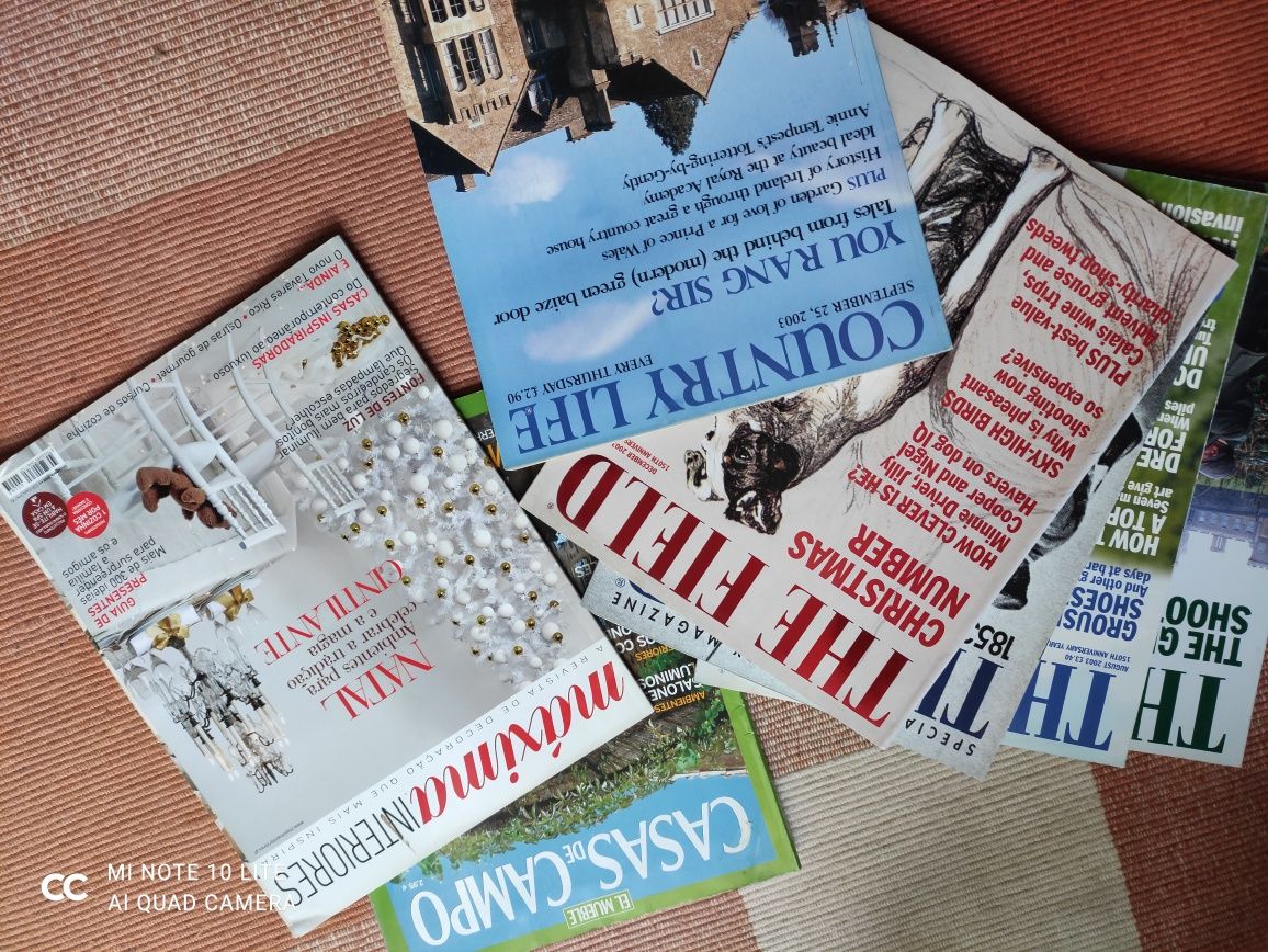 Revistas - The English Home; AD; etc