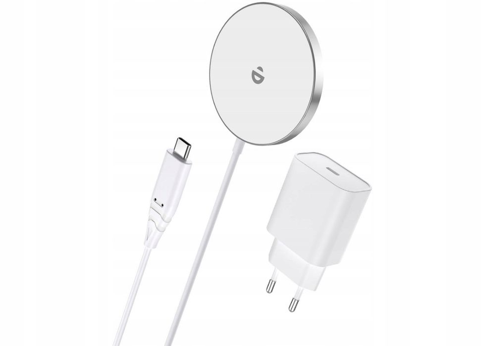 roroskin t517 ładowarka indukcyjna magsafe 15w iphone usb-c jak nowa