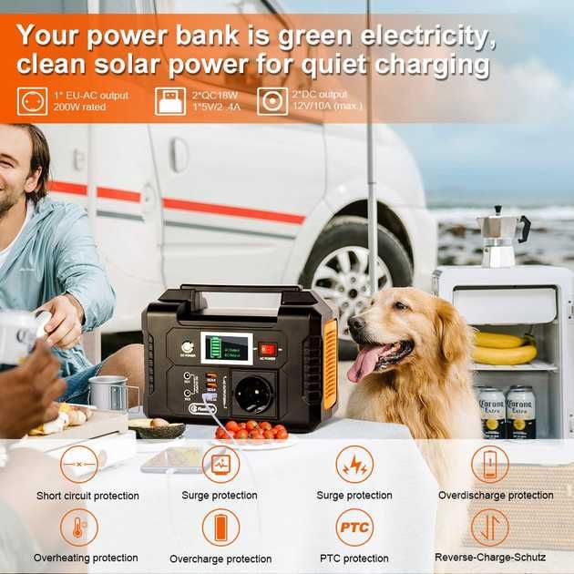 Зарядна станція FlashFish E200 200 Вт