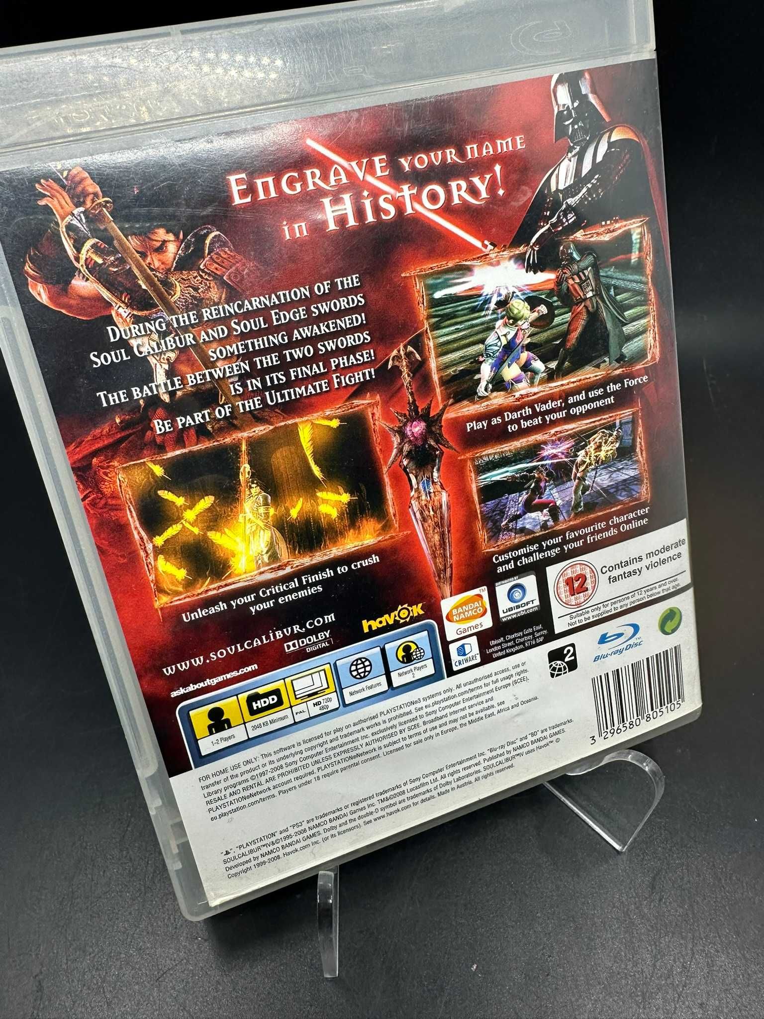Gra na konsolę ps3 Soul Calibur IV