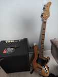 Sprzedam gitarę basową cort gb 64 jj z akcesoriami