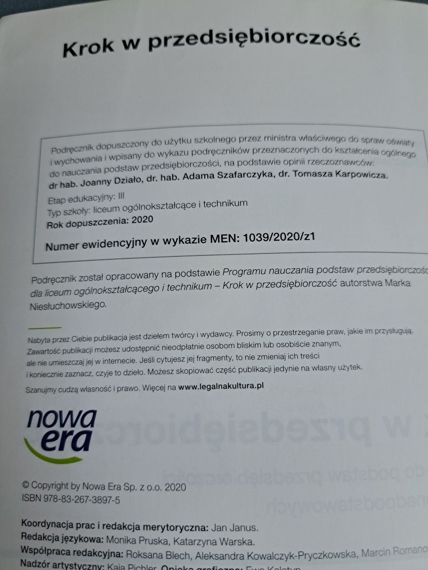 Krok w przedsiębiorczość